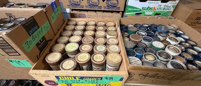 Group of Cylinder Records