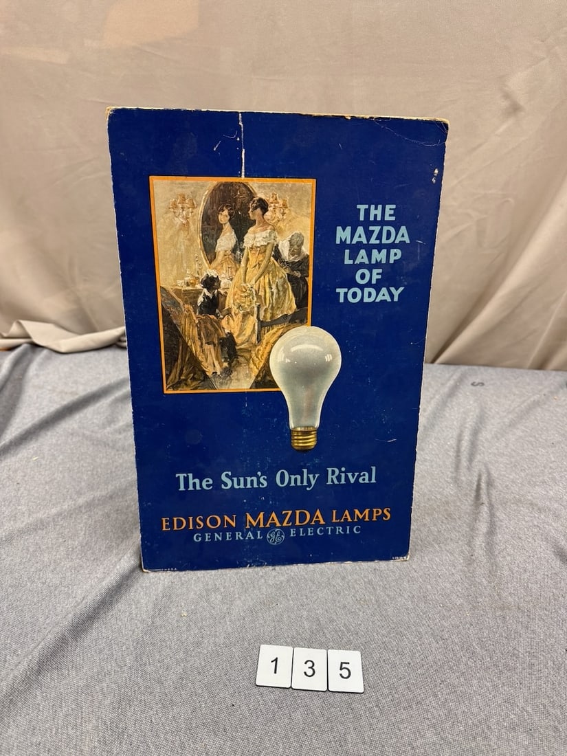 Mazda Cardboard Advertising Store Display (1 of 2)