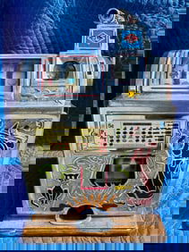 Jennings 5 Cent Witch Slot Machine- Reproduction Front Casting