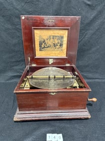 Imperial Symphonion 11-3/4" Disc Music Box