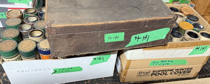 Group of Cylinder Records