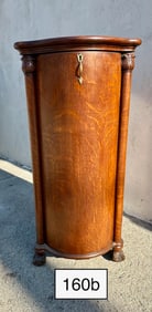 Salter Bow Front Single Door Disc Record Cabinet