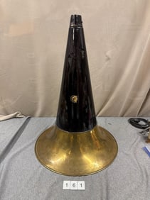 Victor Rear Mount Brass Bell Horn