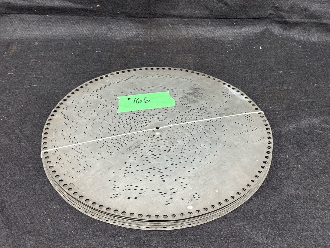 10 15-1/2" Regina Music Discs (1 of 1)