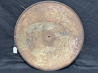 6 - 27" Regina Music Discs
