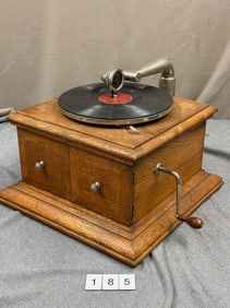 HMV Table Model Disc Phonograph