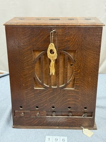 A Rare Coin Operated Needle Packet Dispenser