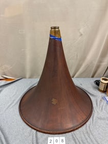 Music Master Mahogany Wooden Horn