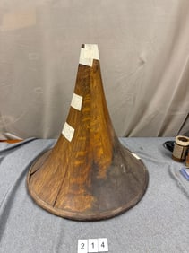 Wooden Phonograph Horn