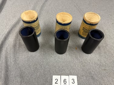 3 Black Lambert Cylinder Records