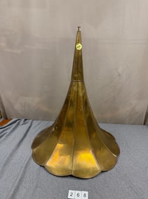 All Brass Morning Glory Horn
