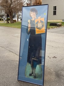 Large Advertising  Silhouette - Edison Mazda Lamps