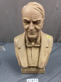 Large Edison Bust