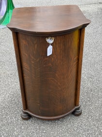 Very Good Herzog Bow Front Cabinet