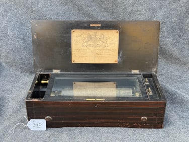 George Bendon Cylinder Music Box