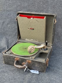 Gypsy Portable Suitcase Model Phonograph