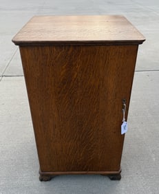 Single Door Cylinder Record Cabinet