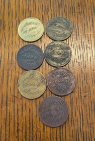 Seven Stearns penney tokens