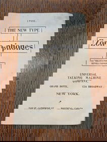 Zonophone Pamphlet