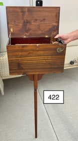 Wood Cob Organ with Pole Stand