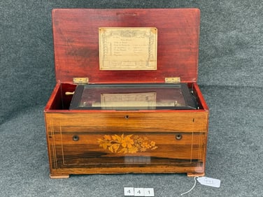Swiss Cylinder Organ Music Box