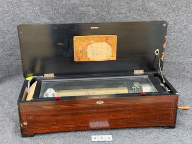 Swiss Cylinder Music Box