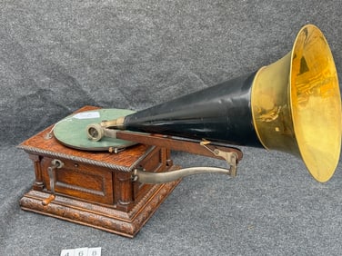 Victor MS Front Mount Disc Phonograph