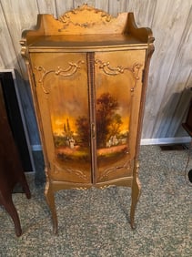 Vernis Martin Sheet Music Cabinet