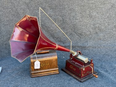 Edison Maroon Gem Cylinder Phonograph