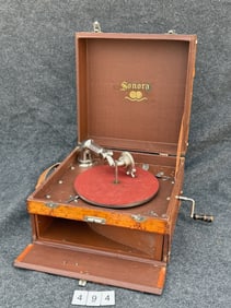 Sonora Portable Suitcase Phonograph
