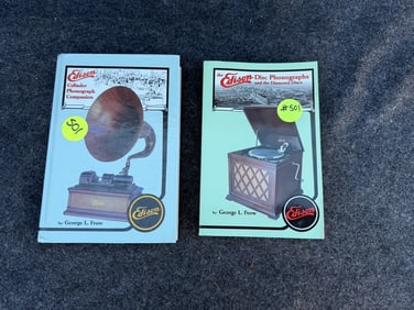 Edison Phonograph Reference Books