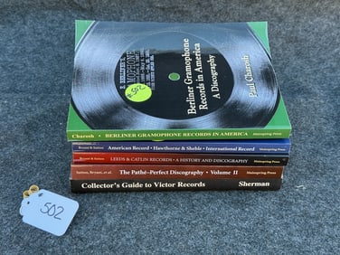 Group of Disc Record Reference Books
