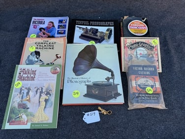 Group of Phonograph and Record Reference Books