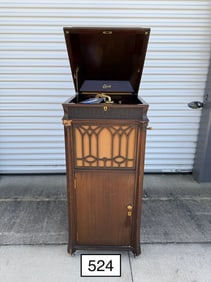 Edison C-19 Disc Floor Model Phonograph