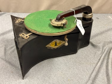 Bell Metal Case Disc Phonograph
