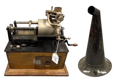 Edison Concert Cylinder Phonograph