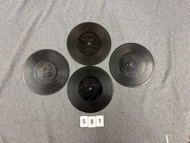 Berliner and Victor 7" records