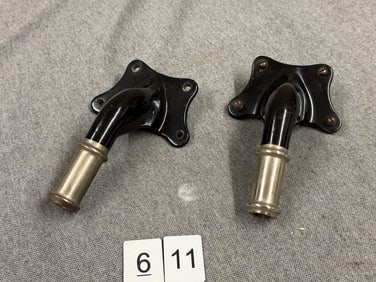 Two Back Brackets for Cygnet Horns
