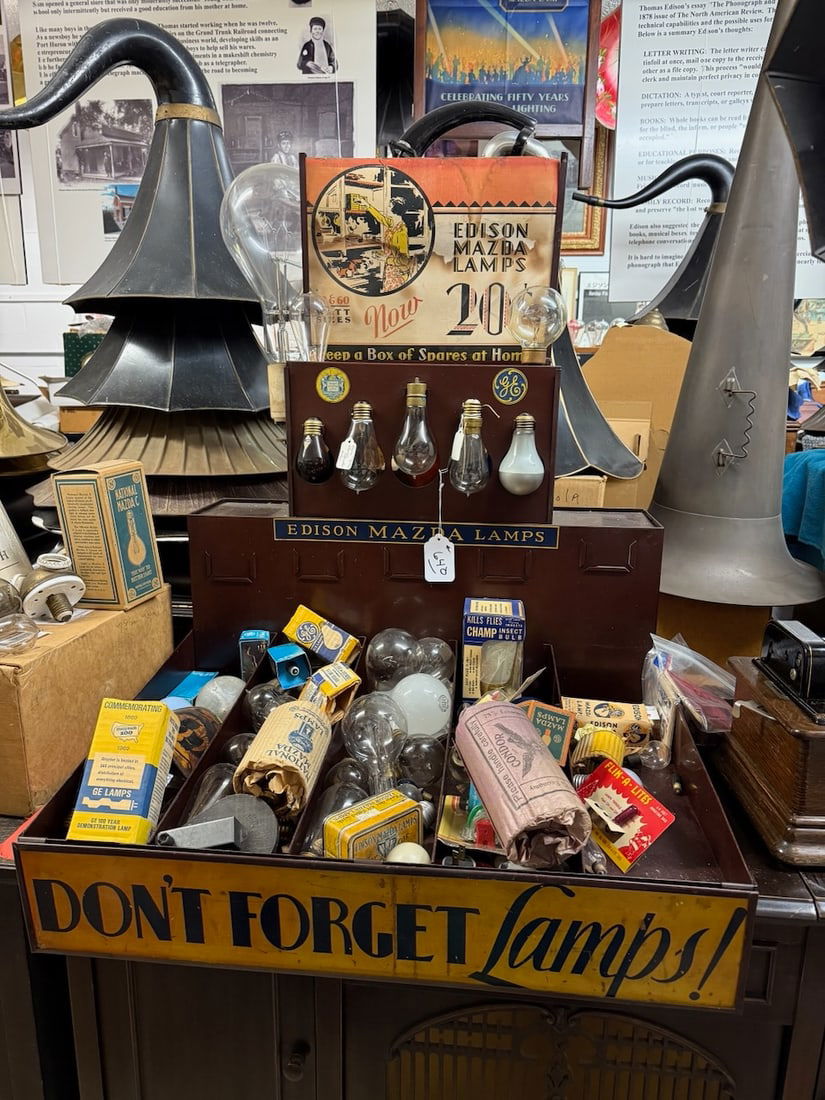 Edison Mazda Light Bulb Display (1 of 5)