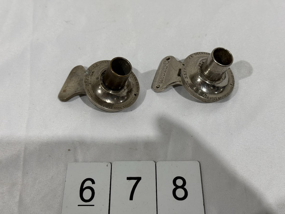 (2) Edison K & C Reproducers (1 of 2)