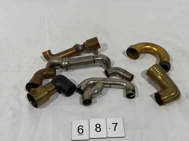 Group of Horn connectors and elbows