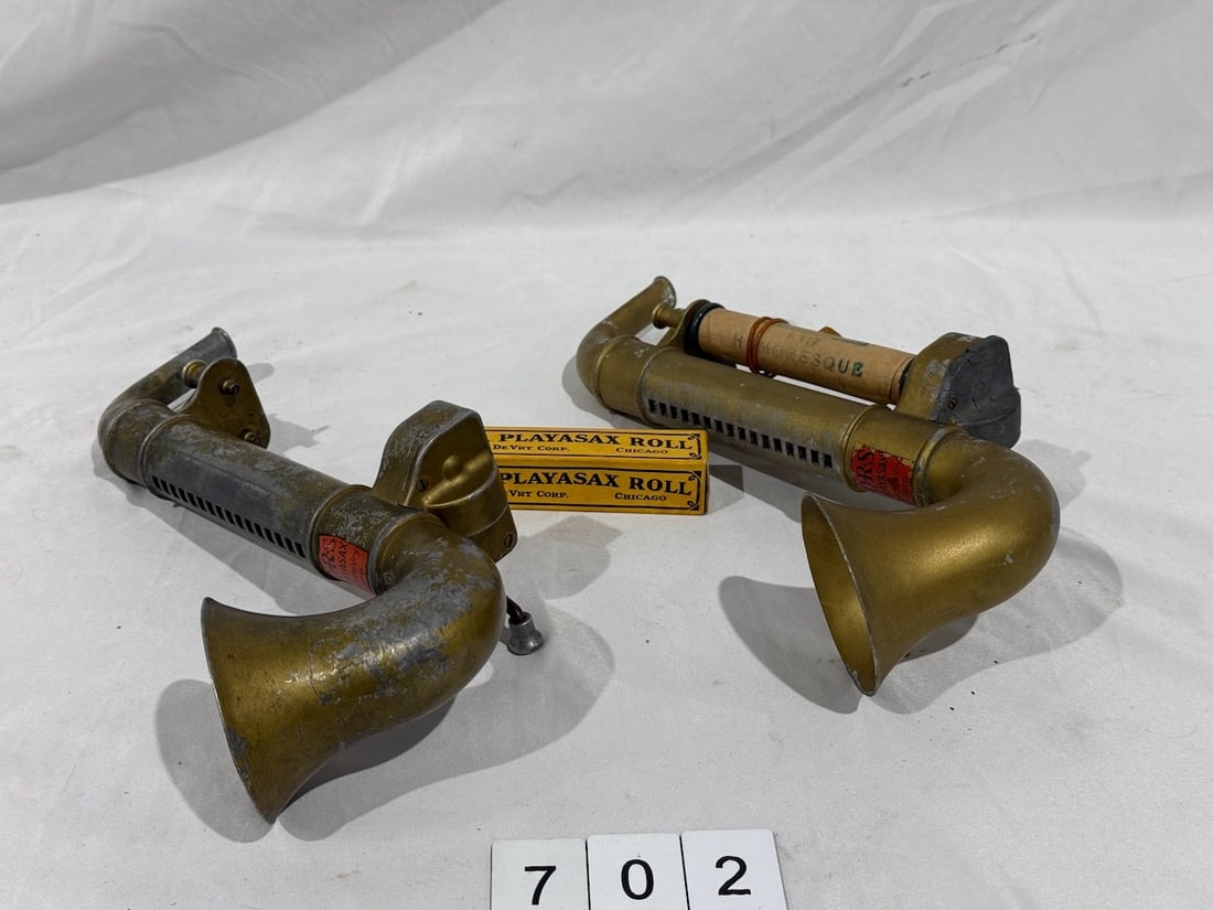 (2) Playa Sax with two rolls: One lot