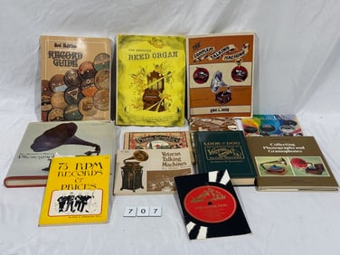 Group of Phonograph Related Reference Books