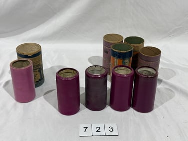 (1) Pink Lambert and  (4) Royal Purple Records