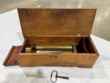 8" Swiss Cylinder Music Box