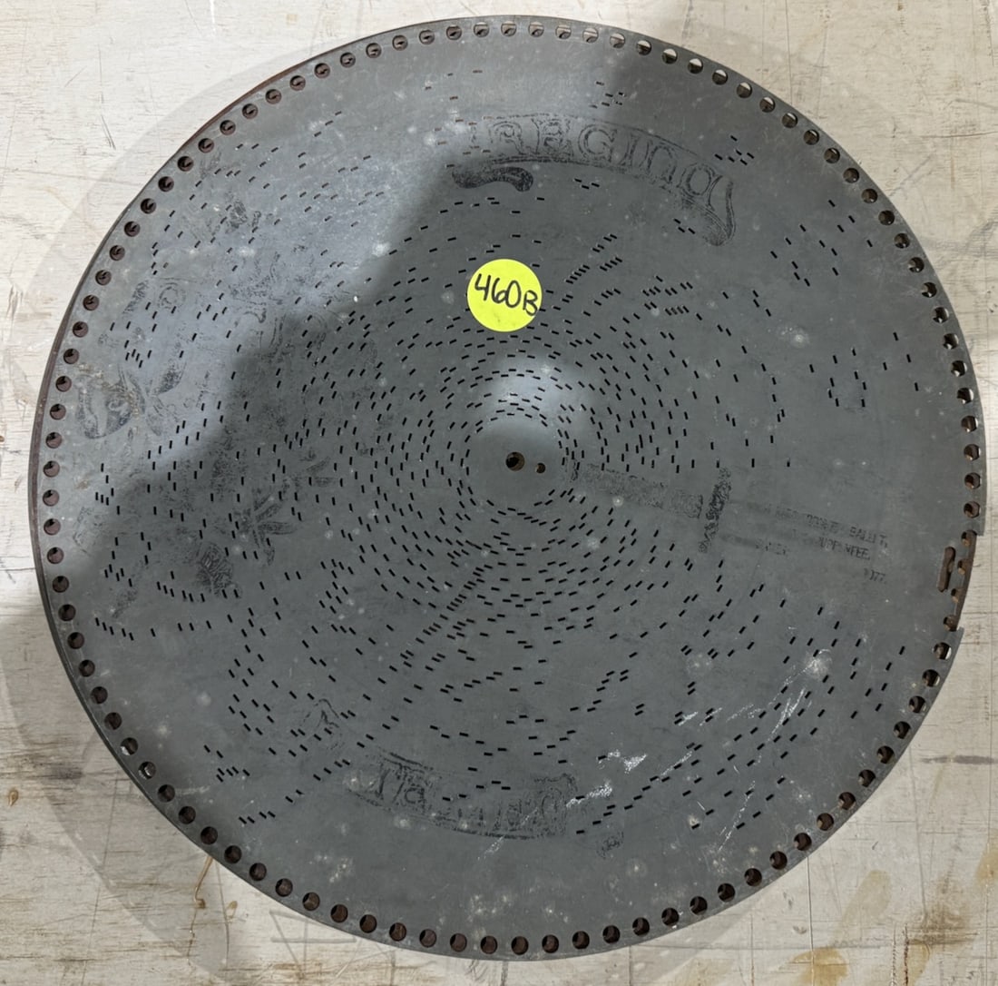 17 - 15-1/2" Regina Musc Discs: Some have Surface Rust. One Lot