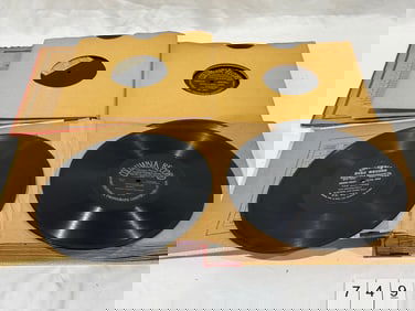 Group of 78RPM Columbia Records