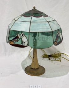 RCA Stained Glass Lamp