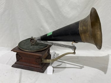 Talk-O-Phone Front Mount Disc Phonograph