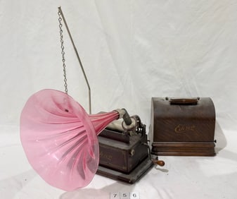 Edison Maroon Gem Cylinder Phonograph